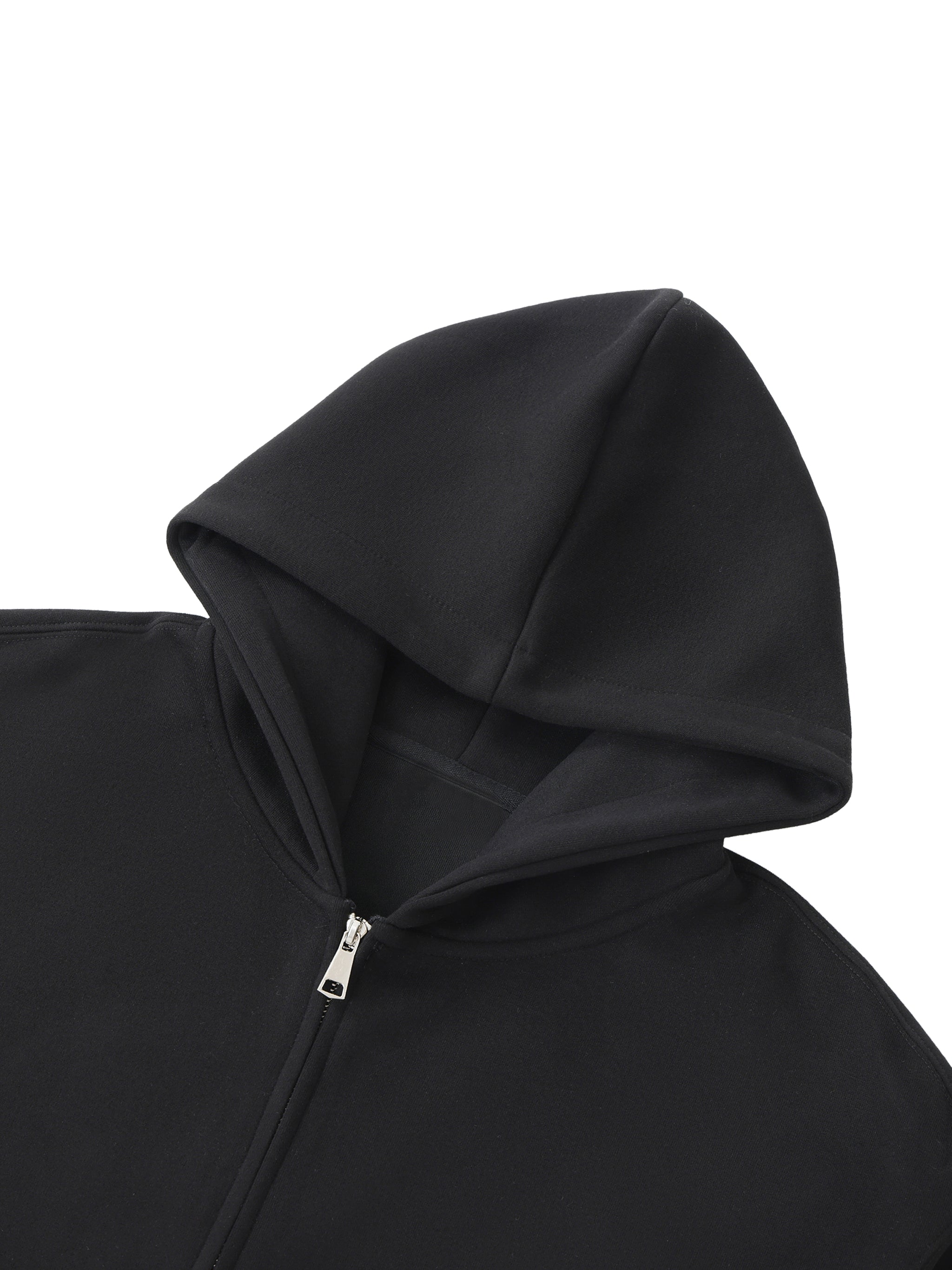 zealous. Ransom Zipper Hoodie Black