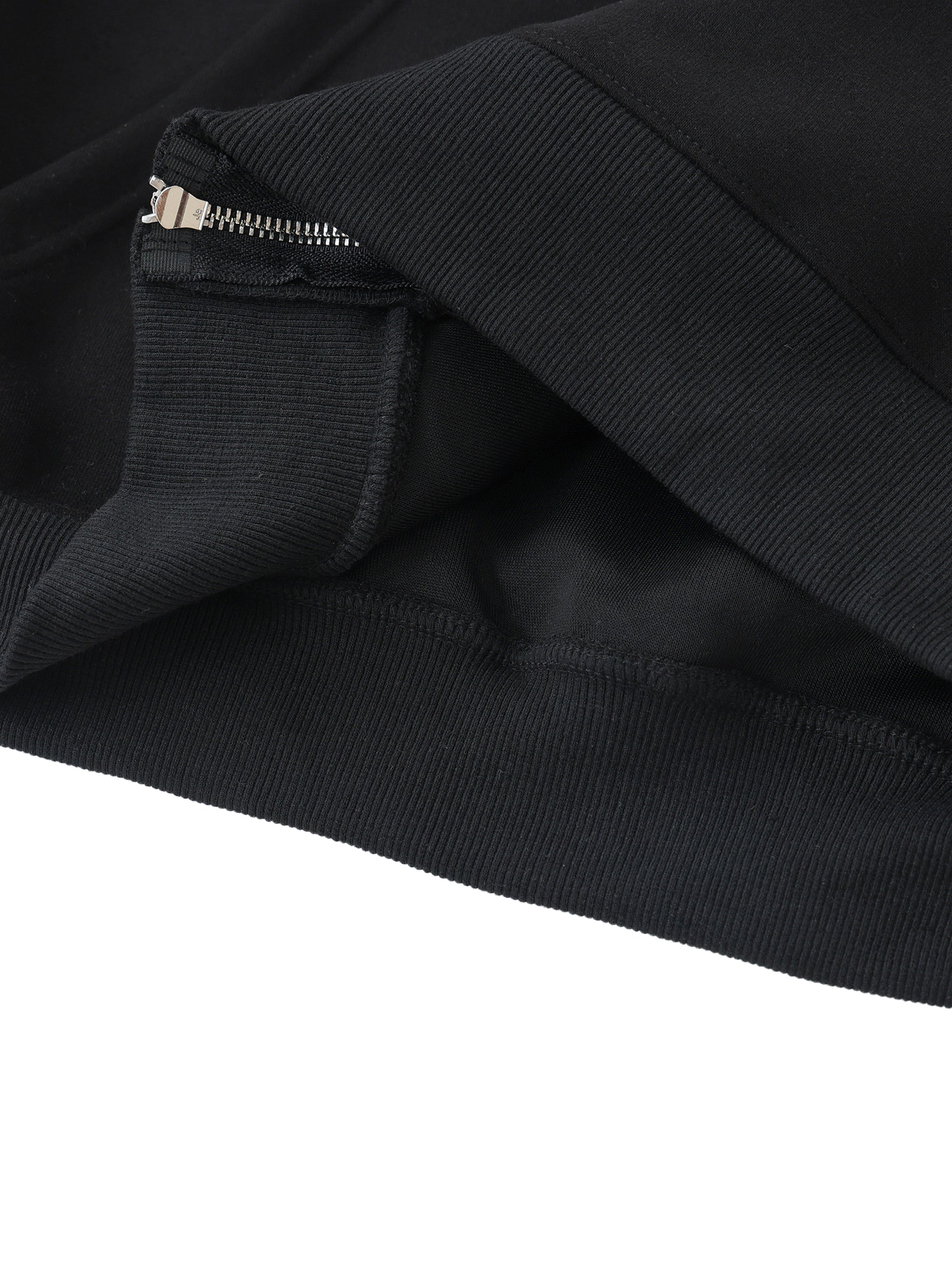 zealous. Ransom Zipper Hoodie Black